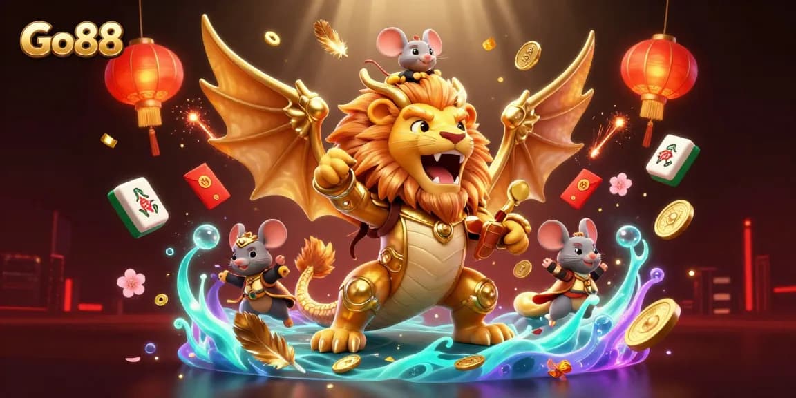 Go88 reveals a magical online gambling experience with vibrant characters and rewarding game elements.