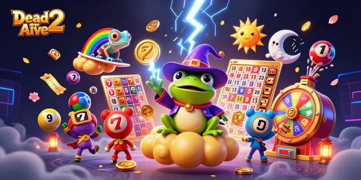 Win big in Dead or Alive 2 with vibrant slot reels and captivating characters in an engaging casino scene.