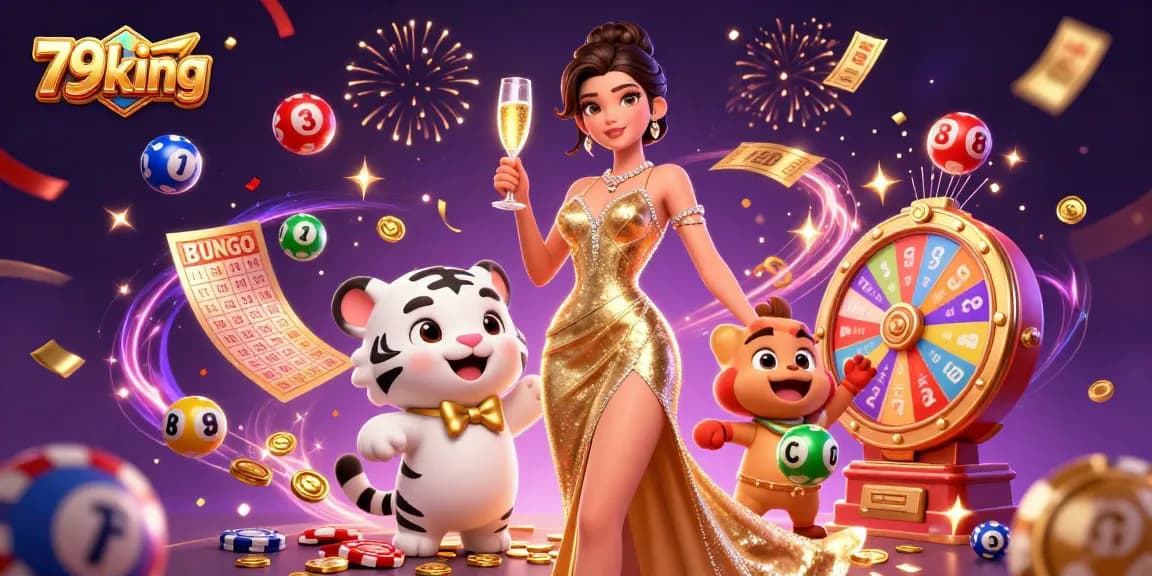 Win big with 79king as you join a glamorous setting filled with vibrant casino excitement!