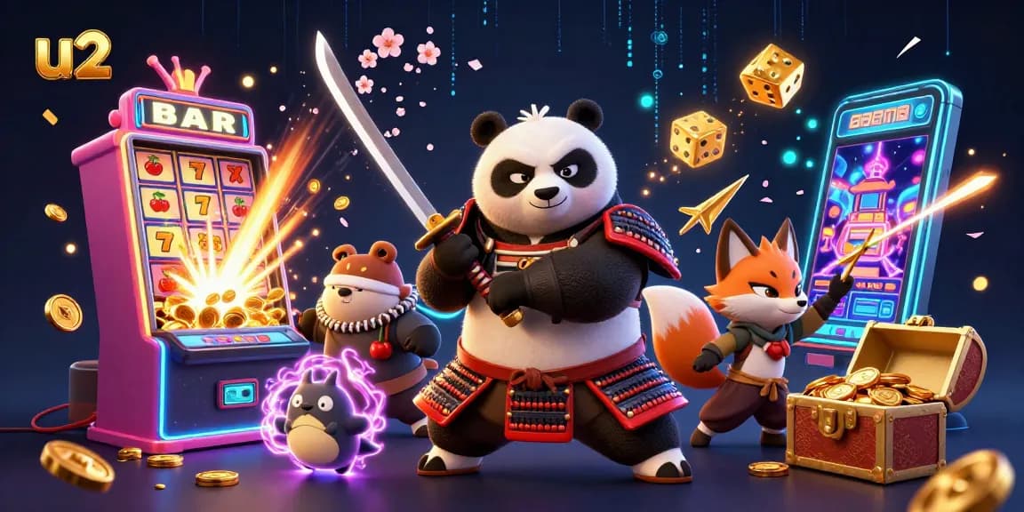 Experience thrilling gameplay at u2 casino with an explosive slot machine and engaging characters.