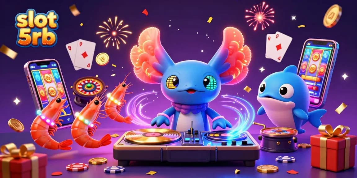 Experience excitement at slot 5rb with dynamic gameplay featuring colorful reels and animated characters.