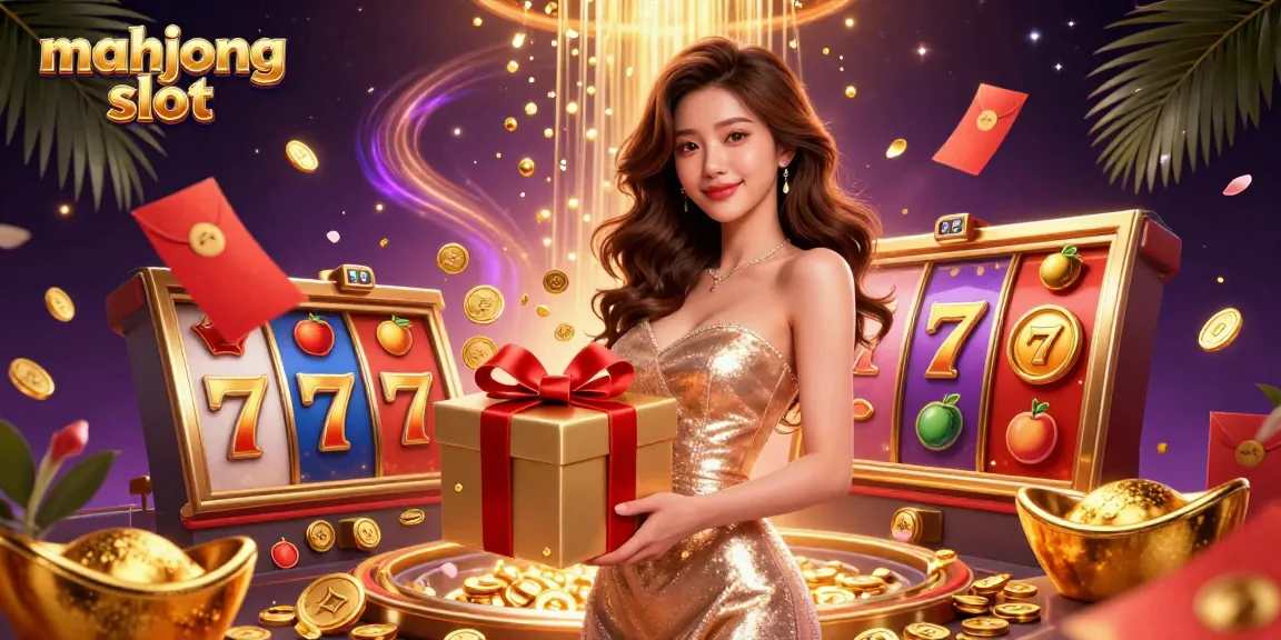 Experience the thrill of mahjong slot with vibrant colors and dynamic casino elements.