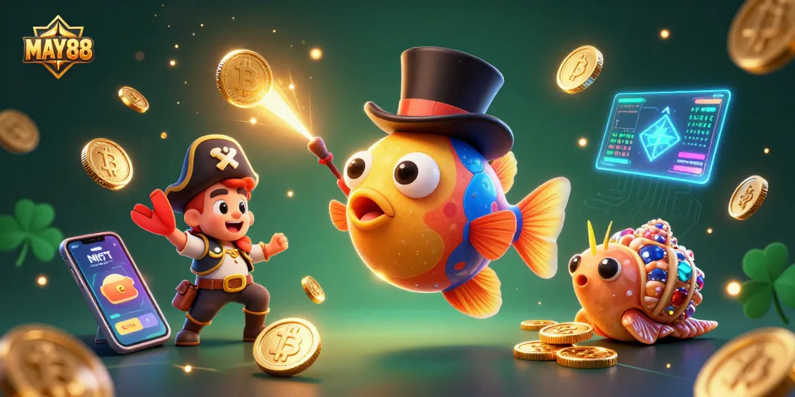 MAY88 entices players with golden coins in a thrilling 3D casino adventure.