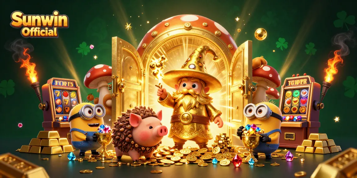 Spin big wins with Sunwin Official at the ultimate digital casino, filled with treasures and magic.