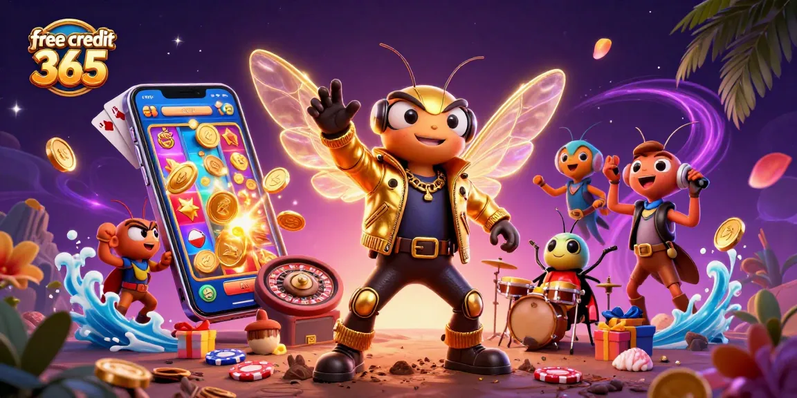 Spin the reels at free credit 365 with exciting games featuring vibrant characters and action-packed elements.