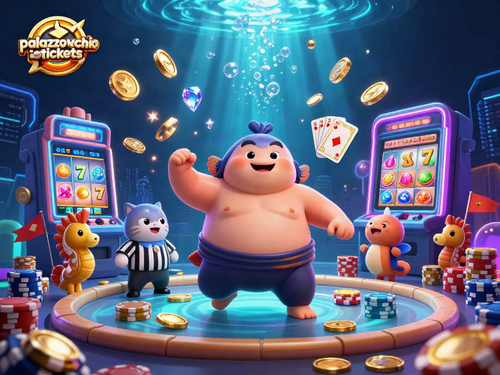Mainkan perjudian di palazzovecchiotickets dengan ikan fugu raksasa dalam ilustrasi menghibur ini.