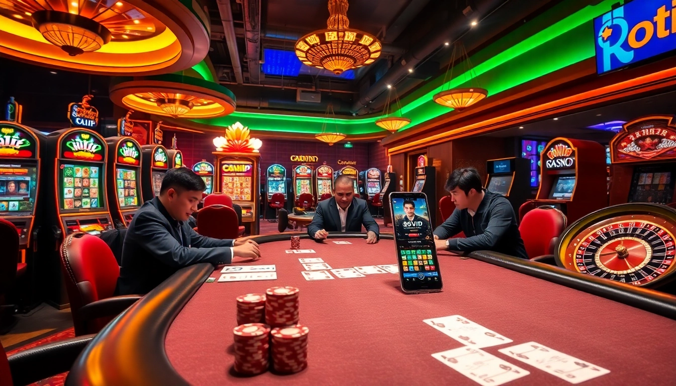 Experience the thrill of Tải App Nhà Cái 68VIP with vibrant casino games and engaging betting action.