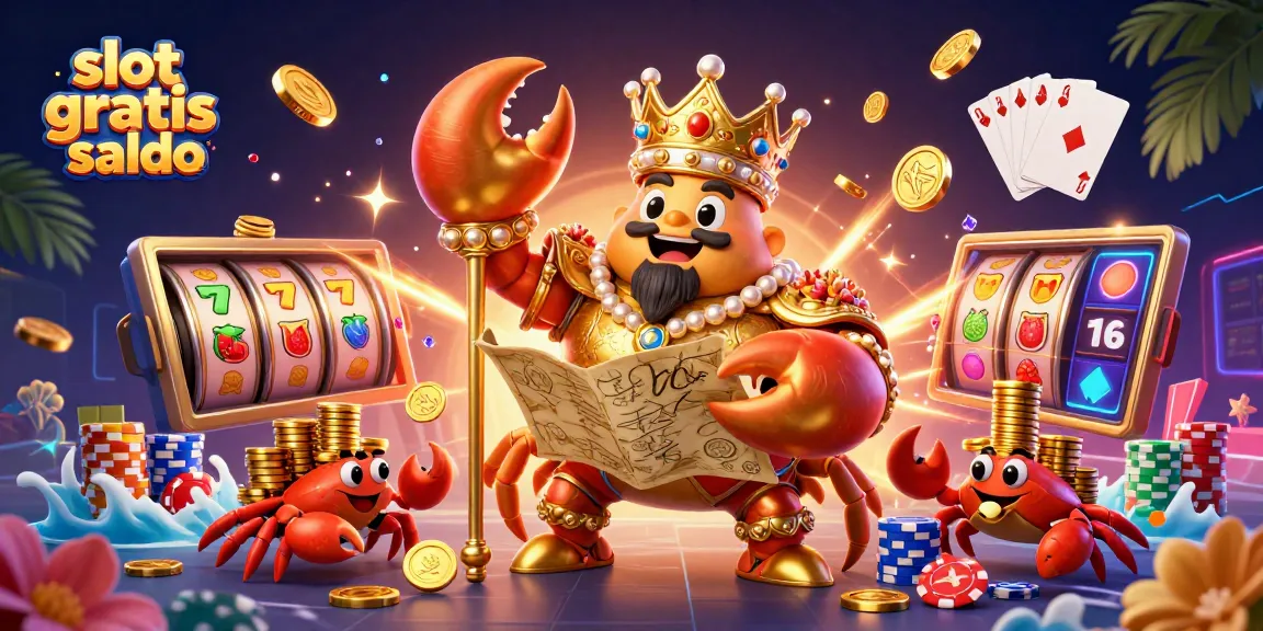 Experience winning with slot gratis saldo in a vibrant casino fantasy scene.