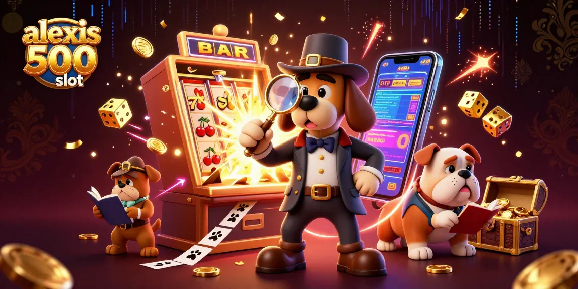 Experience the excitement of alexis 500 slot with this vibrant illustration of engaging casino elements.