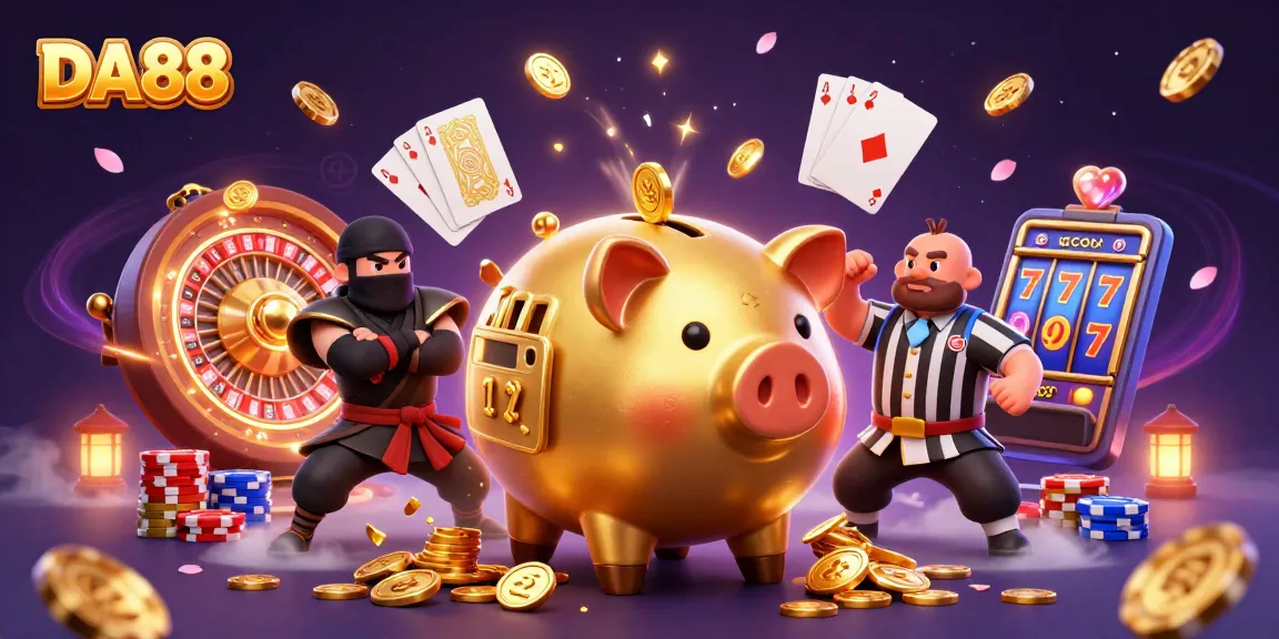 Experience thrilling games at DA88 with vibrant characters and lively casino action.