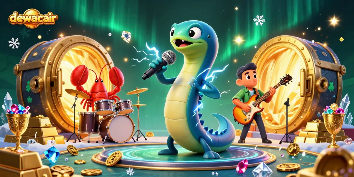 Dewacair brings exciting casino action to life with vibrant characters performing in an underwater stage