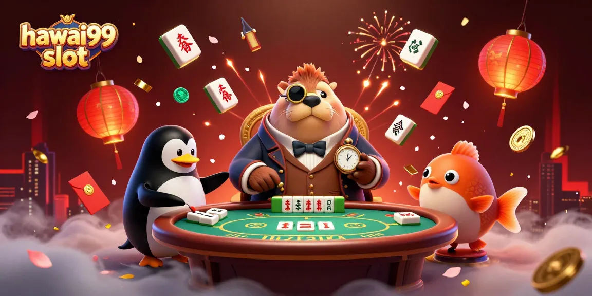 Experience the thrill of hawai99 slot with vibrant characters and rich casino elements.