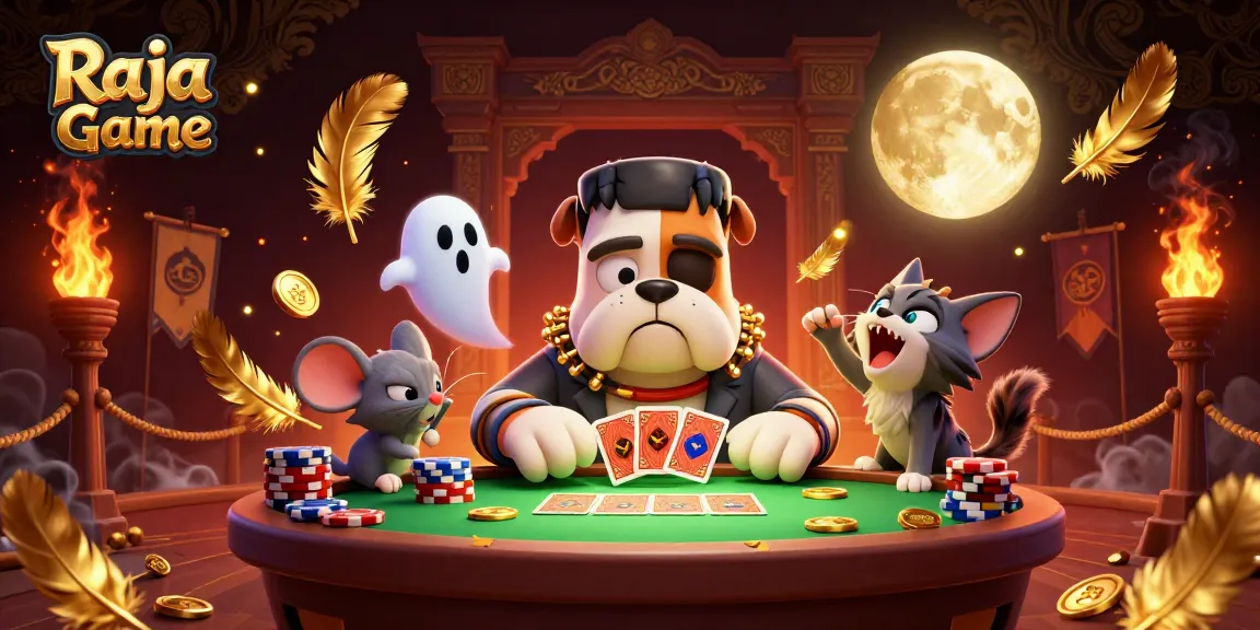 Play exciting games on Raja Game with vibrant characters and rich casino elements.