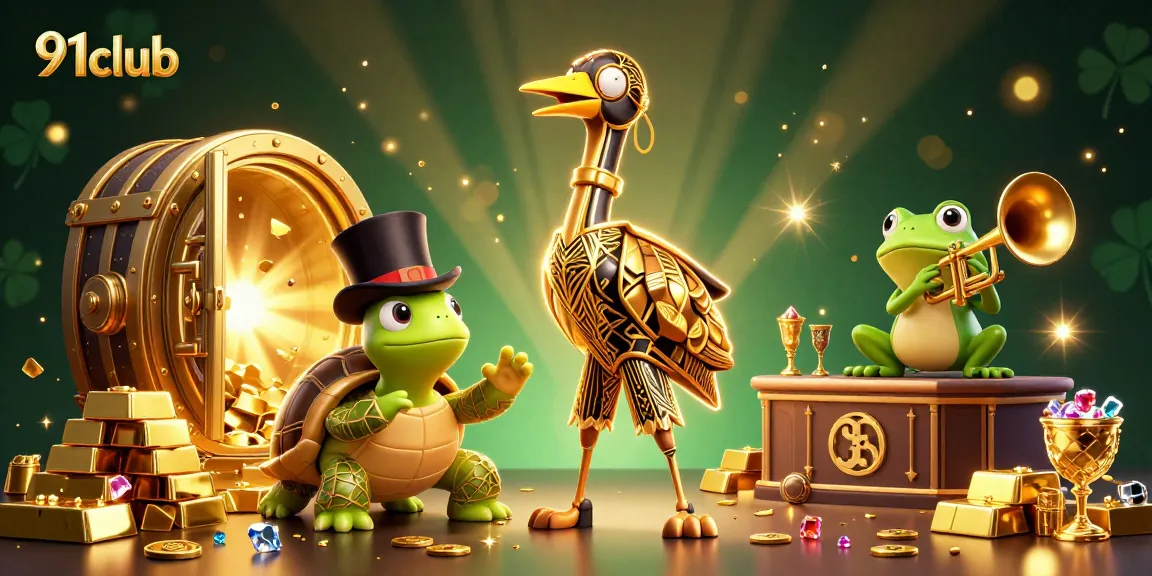 Engage with thrilling 91club games featuring vibrant characters and gold treasure.