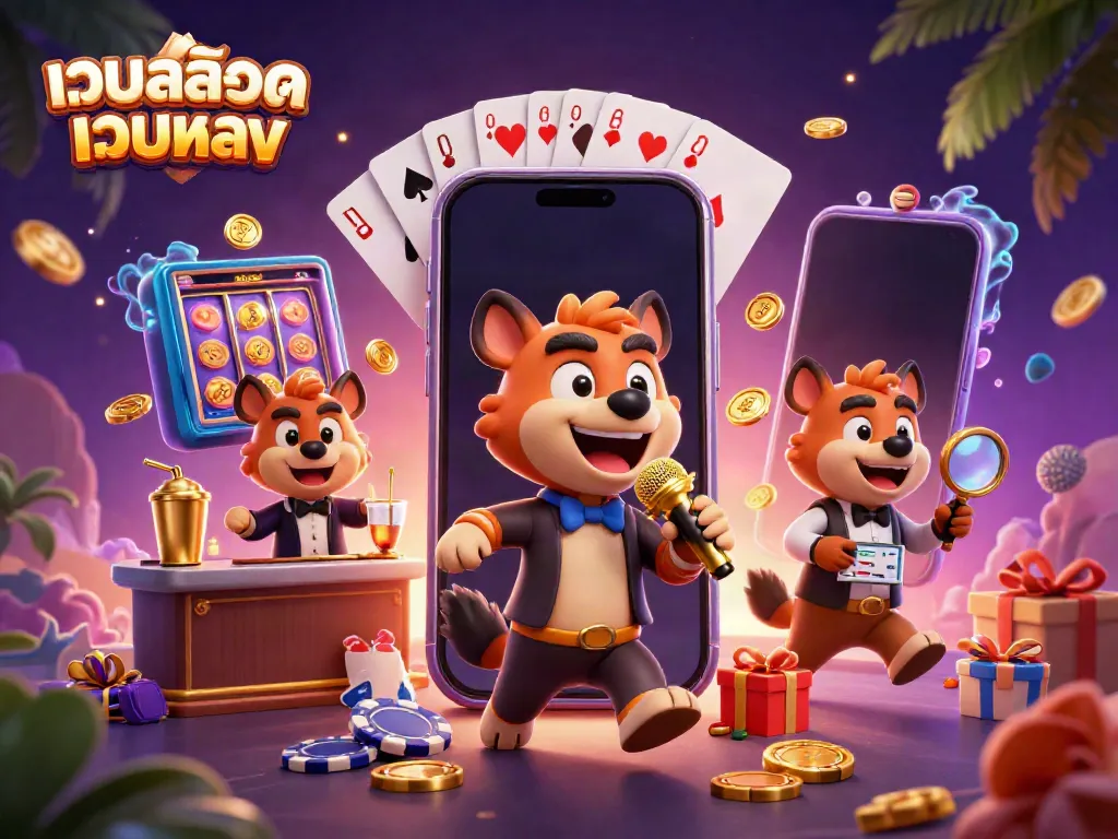 เว็บสล็อตเว็บตรง เล่นเกมสล็อตสุดมันส์ในคาสิโนที่เต็มไปด้วยเงินรางวัลและความสนุก