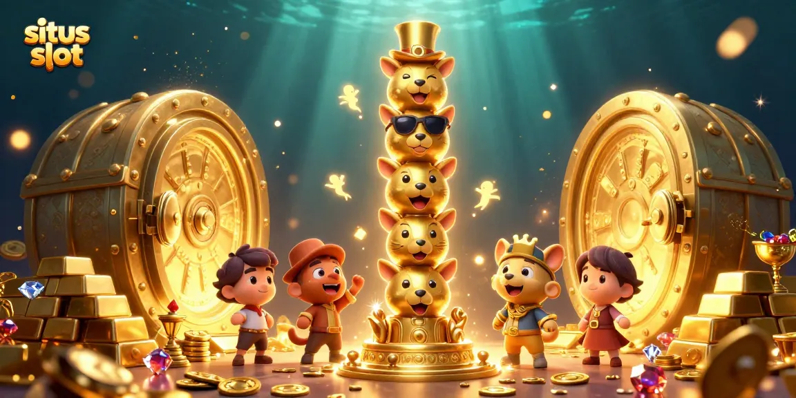 Menangkan jackpot di situs slot dengan aksesoris kasino yang menakjubkan dan harta berkilau.