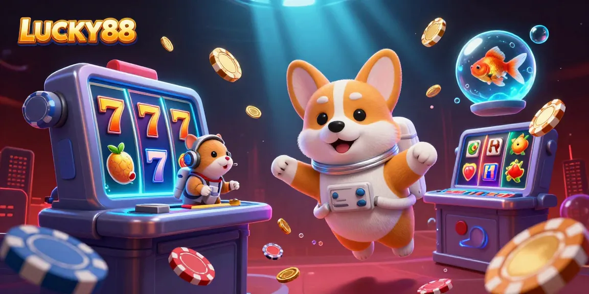 Play LUCKY88 slot to experience vibrant casino adventures with unique characters.