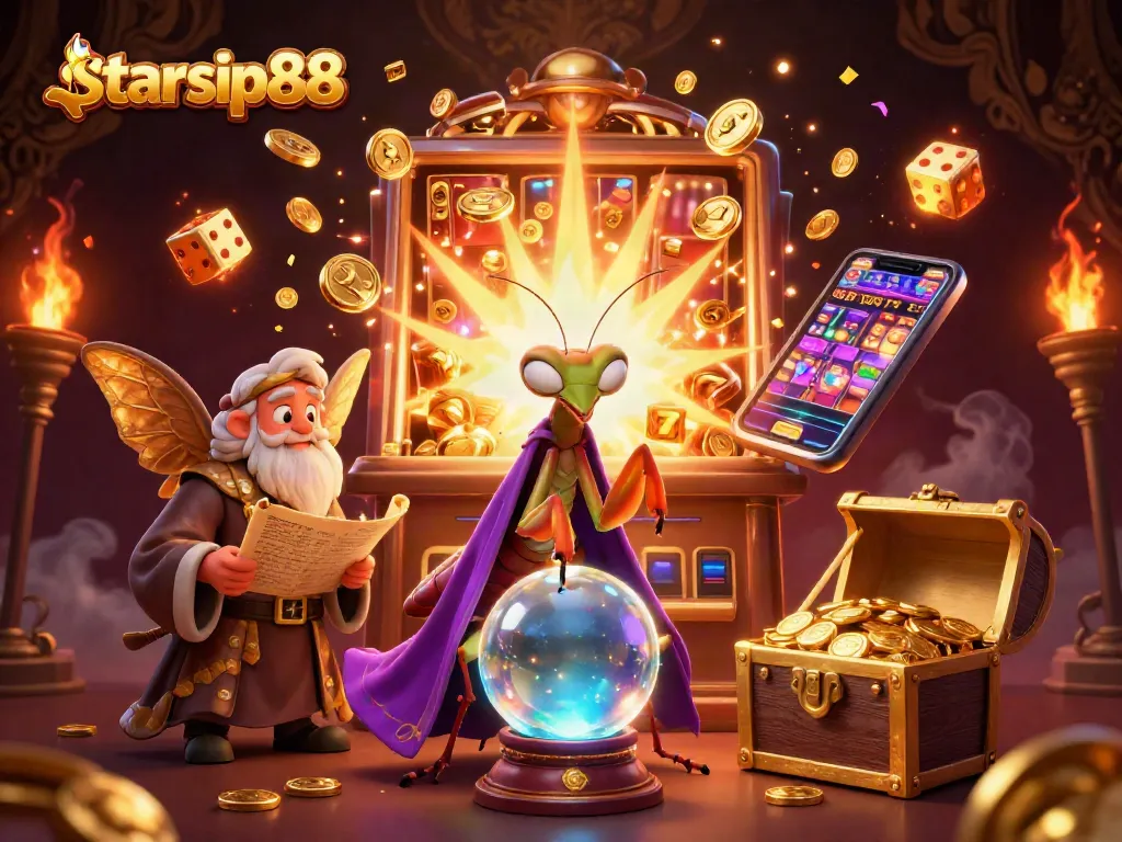 Experience thrilling wins at starsip88 with vibrant 3D casino illustrations and dynamic gaming elements.