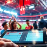 Taruhan SBOBET yang dinamis dengan penggemar yang antusias di arena olahraga.