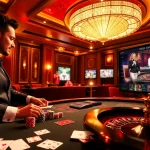 Experience the excitement of live gaming at https://go88.fast/ with vibrant poker chips and a roulette wheel.