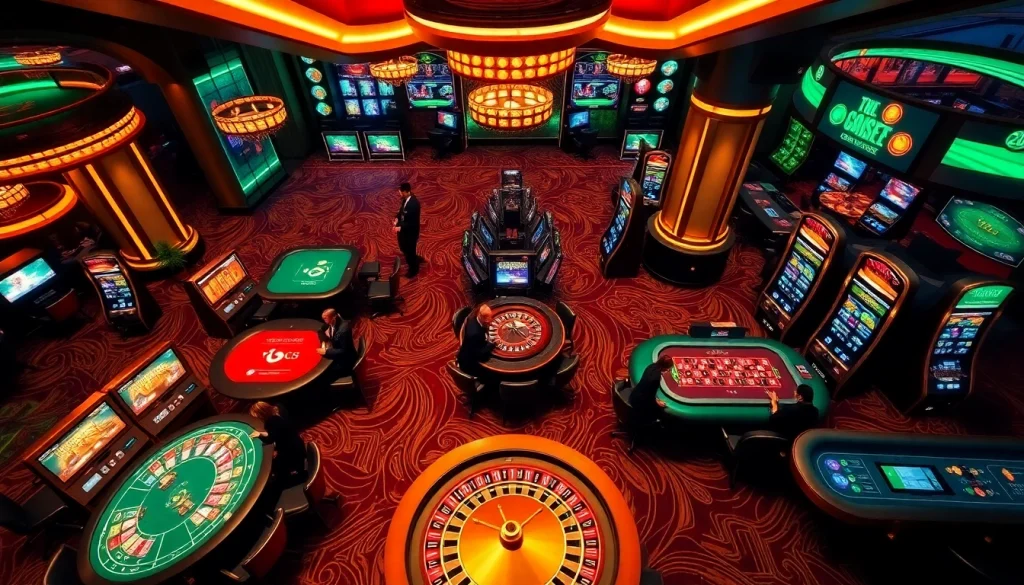 Experience the thrilling action of gambling at https://soibet.vision/ with vibrant casino games, luxurious tables, and professional dealers.