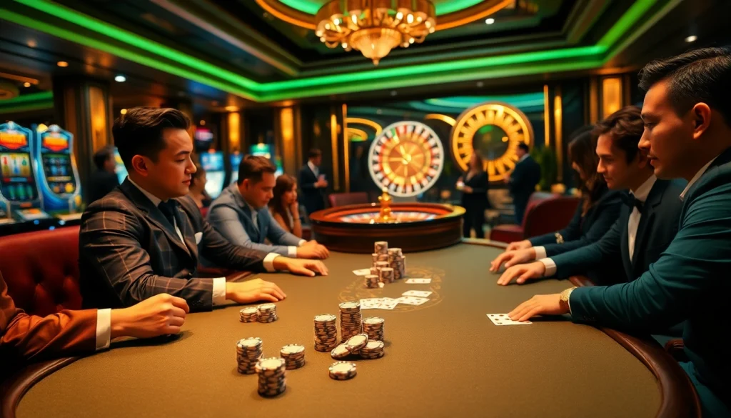 Tham gia vào các ván poker cược cao tại 24KClub, thể hiện sự sang trọng và đầy kích thích trong trải nghiệm chơi game.