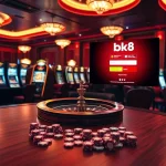 Revel in the excitement of bk8 login at a luxurious casino with vibrant games and high-stakes action.