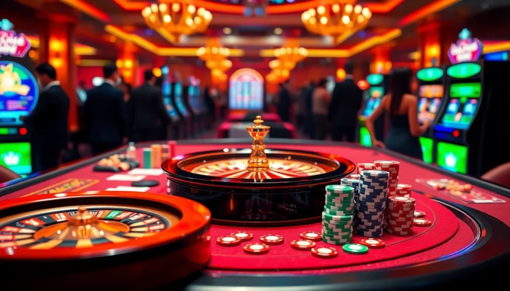Casino experience with online gaming elements showcasing excitement at https://789club.quest/.