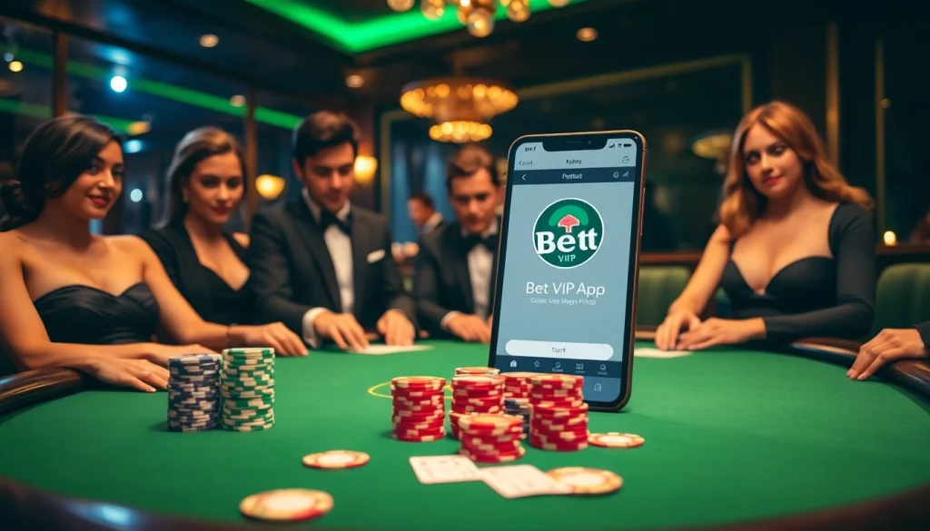 Trải nghiệm sự hồi hộp của trò chơi cược cao cấp tại bàn poker sang trọng với ứng dụng Bet VIP.