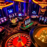 Experience high-stakes gaming at LC88 with vibrant roulette and engaging poker tables.