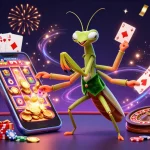 Experience winning strategies at 텐텐벳 with vibrant casino elements in a dynamic gaming scene.