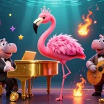 Khám phá không gian trò chơi tại w88 vt với các nhân vật thú vị và máy chơi game 3D rực rỡ.