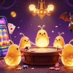 Experience luongsontv live football streams with a vibrant 3D glowworm casino illustration.