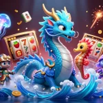 Engage with ยูฟ่า casino games featuring dynamic slot elements in a mesmerizing underwater scene.