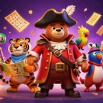 Experience the thrill of slot deposit 5000 games with vibrant characters and dynamic elements.